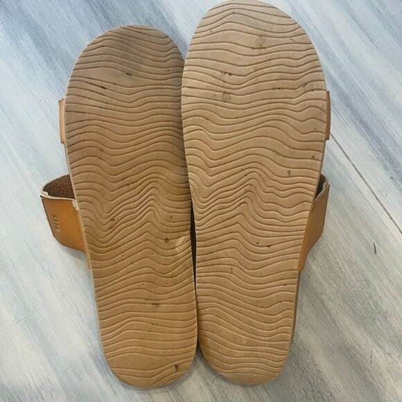 Reef Cusion Vista Sandal in Tan Women's Size 11 - Picture 3 of 5